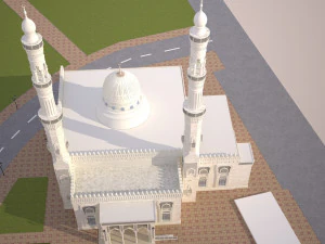 Mosque 3D 3D Model