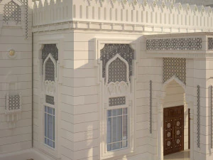 Mosque 3D 3D Model