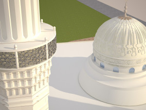 Mosque 3D Model 3D