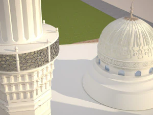 Mosque 3D 3D Model
