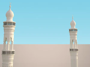 Mosque 3D 3D Model