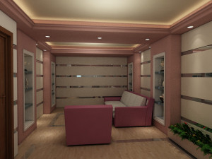 Modern Office Interior Modèle 3D