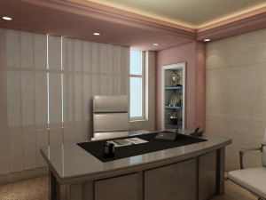 Modern Office Interior Modèle 3D