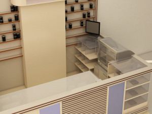 3D Exhibition Stand 01 Model 3D