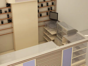 3D Exhibition Stand 01 3D Model