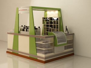 3D Exhibition Stand 02 3D Model