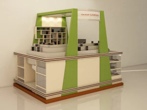 3D Exhibition Stand 02 3D Model