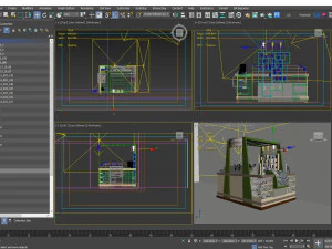 3D Exhibition Stand 02 3D Model