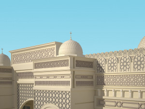 Mosque 3D No2 3D Model