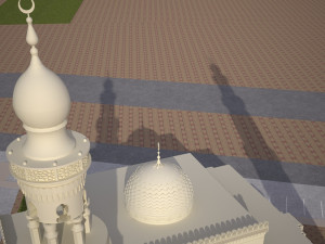 Mosque 3D No2 3D Model