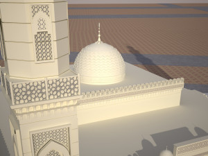 Mosque 3D No2 3D Model