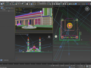 Mosque 3D No2 3D Model