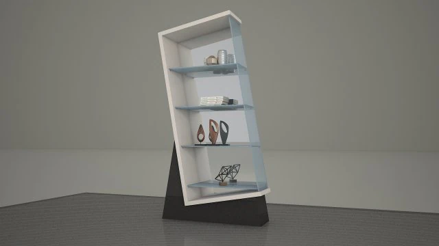 GLASS CABINETS 3D Model .c4d .max .obj .3ds .fbx .stl .blend