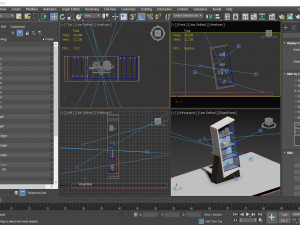 GLASS CABINETS 3D 모델