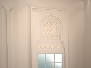 Interior Design 3D Mosque 3D 모델