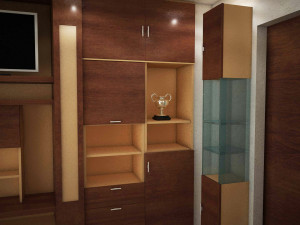 Office with Cabinet 3D 模型