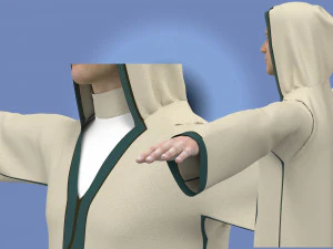 Moroccan Men Kaftan - Zprj ProjectOBJ FBX 3D Model