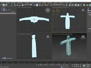 Moroccan Men Kaftan - Zprj ProjectOBJ FBX 3D Model