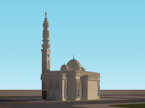 Mosque 3D No3 3D 模型