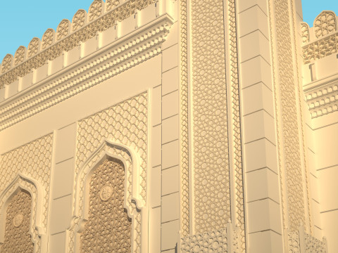 Mosque 3D No3 3D 模型