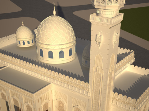 Mosque 3D No3 3D 模型