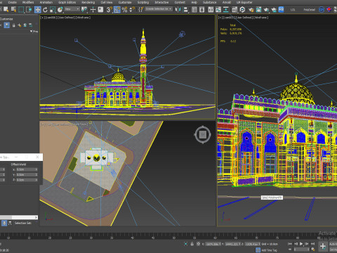 Mosque 3D No3 3D 模型