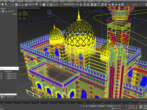 Mosque 3D No3 3D 模型