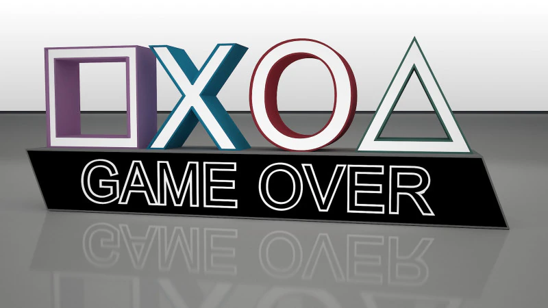 PlayStation Icons 3D Model .c4d .max .obj .3ds .fbx .stl .blend 