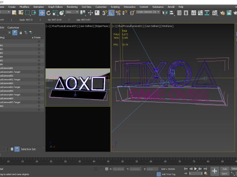 PlayStation Icons 3D Модель