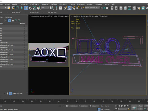 PlayStation Icons 3D Model