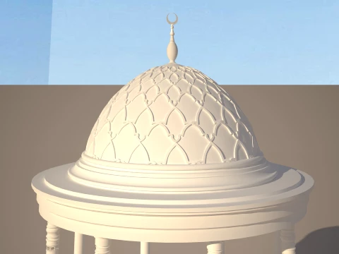 Islamic Ablution Pavilion Wudu Area 3ds Max FBX DWG 3D Model