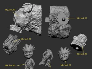 baby groot 3d print model 3D Print Model