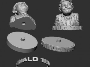 donald trump 3d print model 3D Print Model