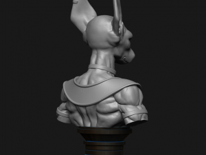 beerus bust 3d printing figurine - beerus stl files print model 3D Print Model