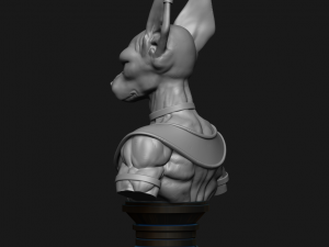 beerus bust 3d printing figurine - beerus stl files print model 3D Print Model