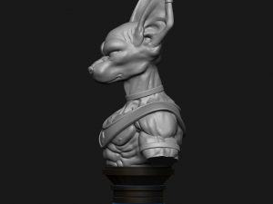 beerus bust 3d printing figurine - beerus stl files print model 3D Print Model
