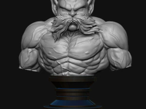 patung cetak 3d payudara toppo - file dragon ball super stl Model Cetak 3D