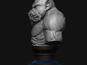 toppo bust 3d printing figurine - dragon ball super stl files 3D-printmodel