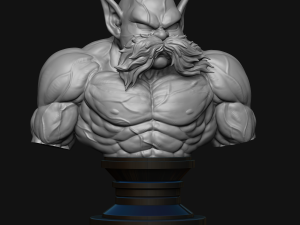 toppo bust 3d printing figurine - dragon ball super stl files 3D-printmodel