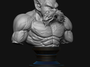 toppo bust 3d printing figurine - dragon ball super stl files 3D-printmodel