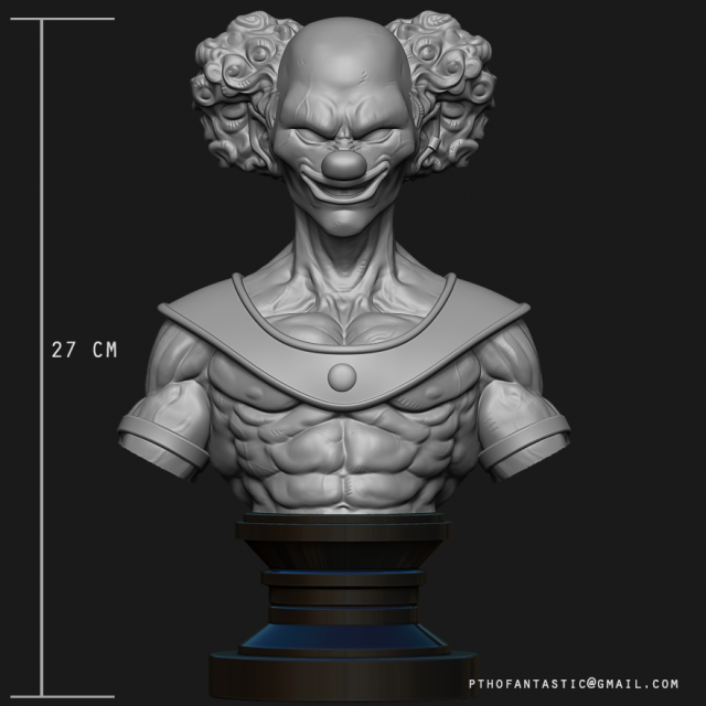 belmod bust 3d printing figurine - stl files print model 3D Print Model .c4d .max .obj .3ds .fbx .stl .blend 