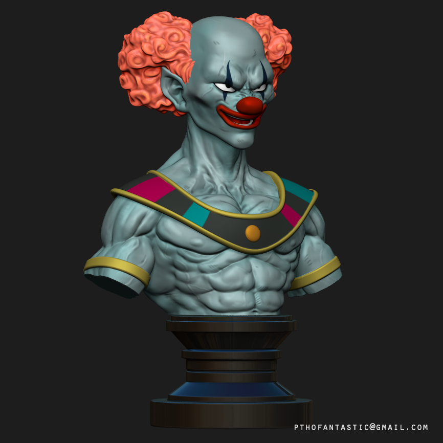 Belmod Bust 3D Printing Figurine - STL Files Print Model ...