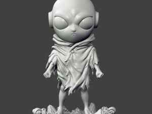 Figura de impresión 3D de Kid Jiren - modelo de impresión de archivos stl Modelo de impresión 3D