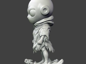 kid jiren 3d printing figurine - stl files print model 3D Print Model