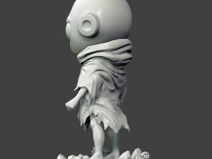 kid jiren 3d printing figurine - stl files print model 3D Print Model