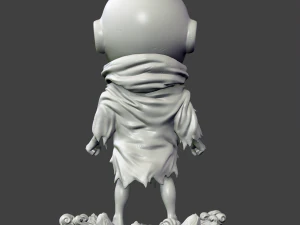 kid jiren 3d printing figurine - stl files print model 3D Print Model