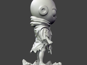 kid jiren 3d printing figurine - stl files print model 3D Print Model