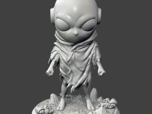kid jiren 3d printing figurine - stl files print model 3D Print Model
