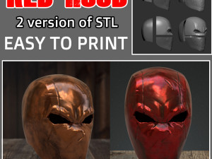 twisted metal killer clown mask stl file printable 3D-Druckmodell
