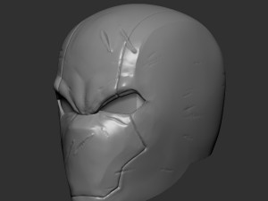 twisted metal killer clown mask stl file printable 3D-Druckmodell